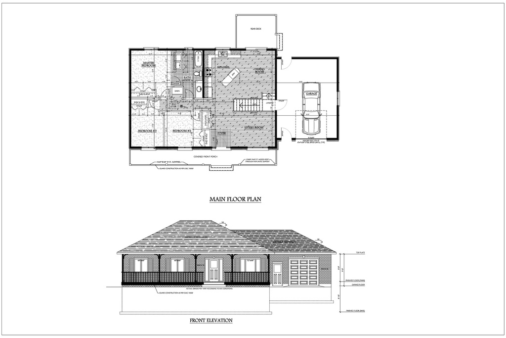 Plan 130 Single Storey 3 Bedrooms