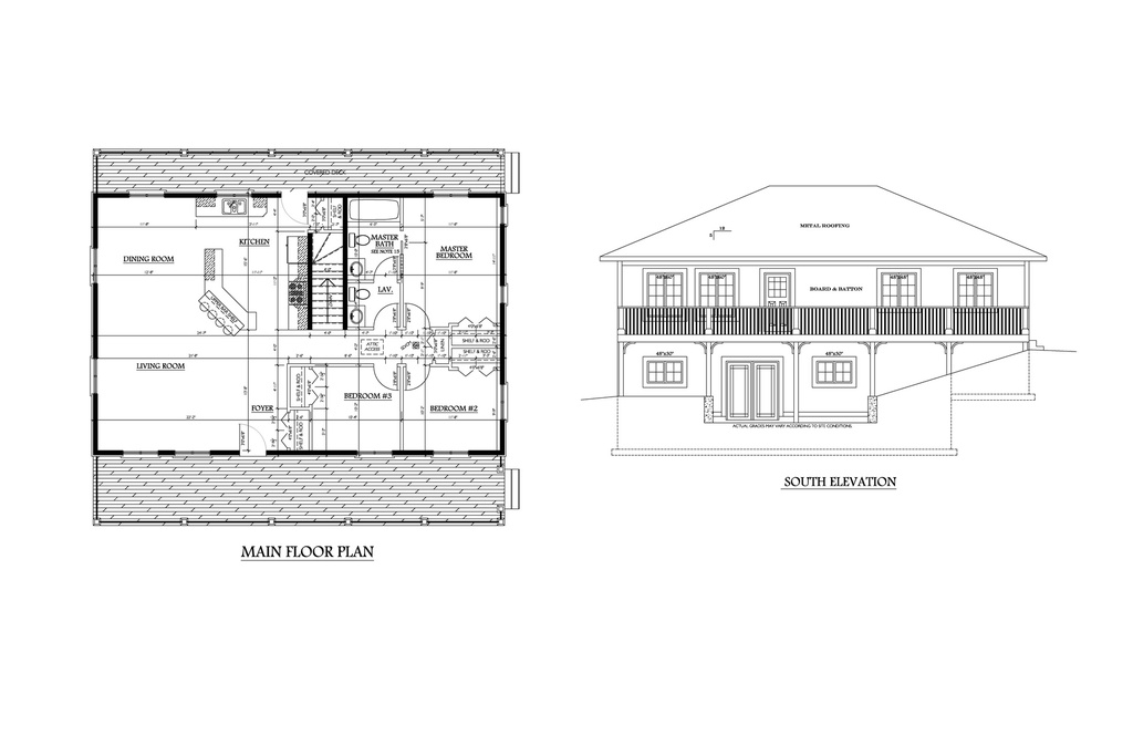 Plan 146 Single Storey with Master Bath