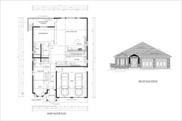 [Online Plans] Plan 239-2 Single Storey with 2 Car Garage