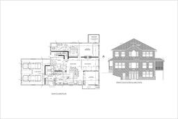 [Online Plans] Plan 4554 Multi Storey with 4 Bedrooms, Office and Garage