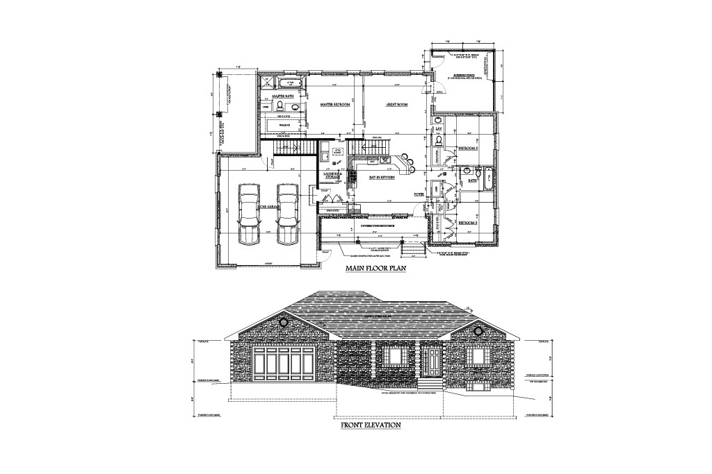 Plan 149 Single Storey with Garage
