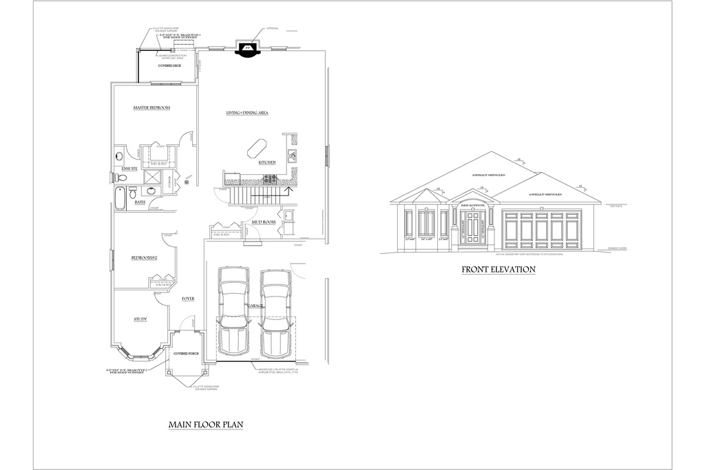 [Online Plans] Plan 173-2 Single Storey with Master Bedroom