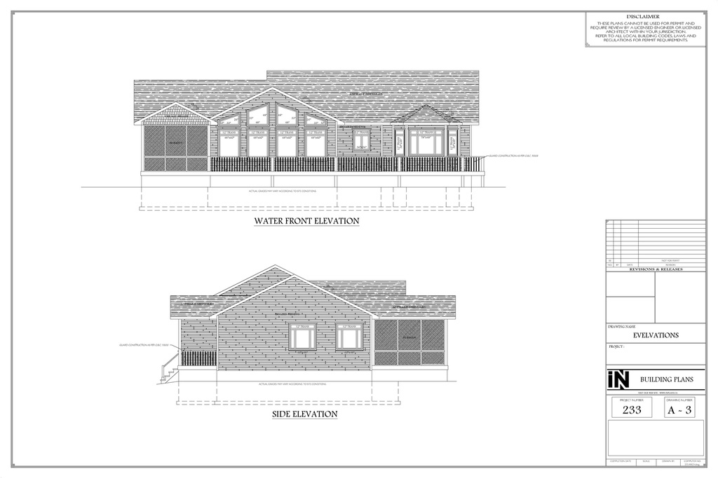 Plan 233 Single Storey with 4 Bedrooms