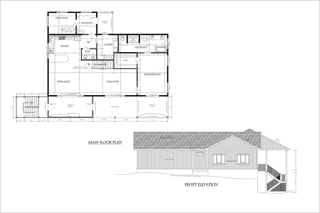 Plan 244 Single Storey with Office