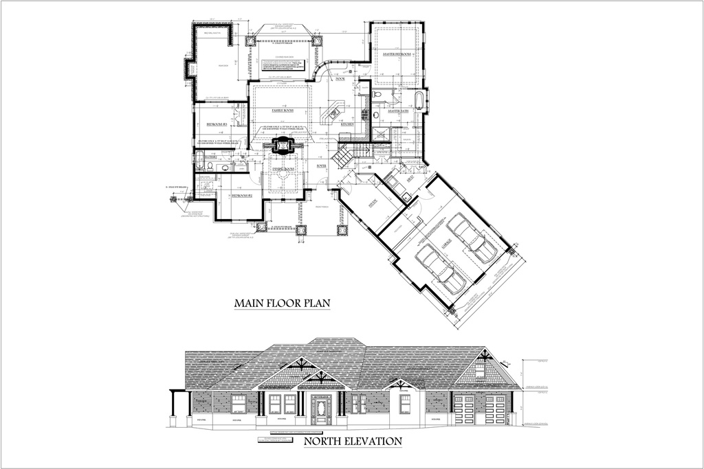 Plan 313 Single Storey with Breakfast Nook