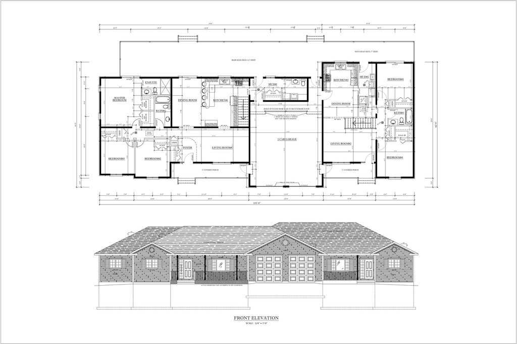 [Online Plans] Plan 5647 Single Storey with 5 Bedrooms and Ensuite