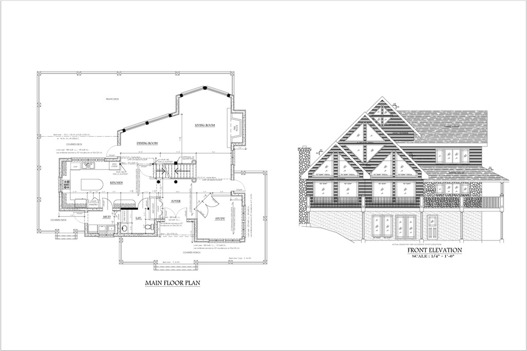 Plan 110 Multi Storey with 2 Bedrooms and Study room