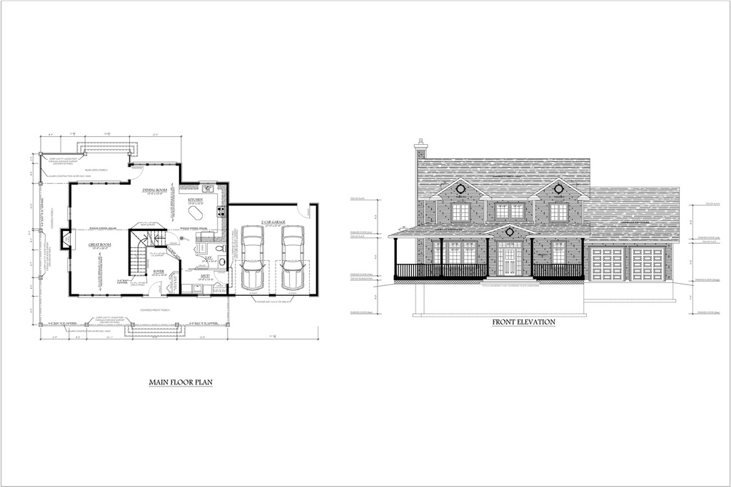 Plan 123 Multi Storey with 3 Bedroom and Garage