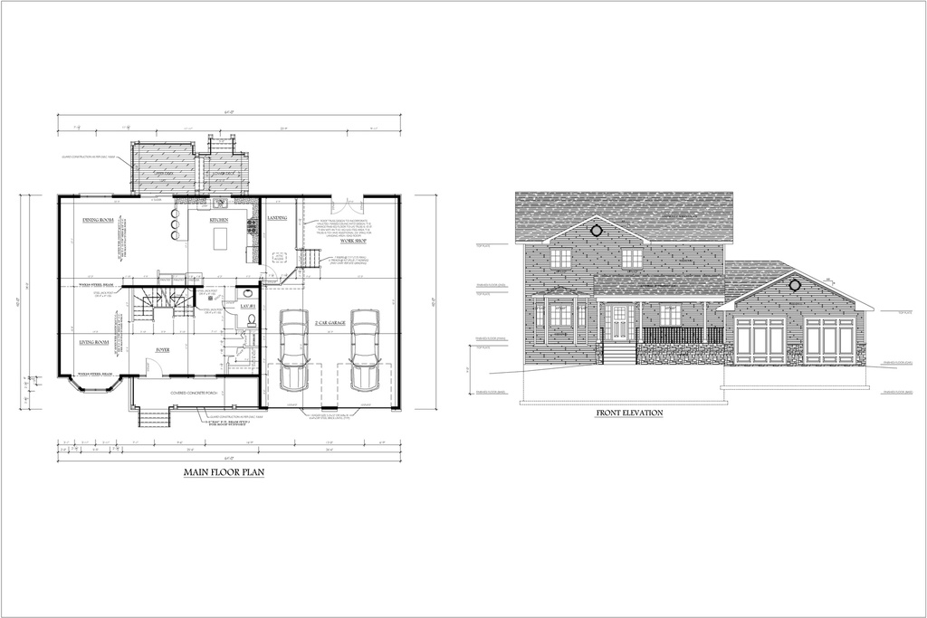 Plan 147 Multi Storey with 4 Bedrooms and Garage