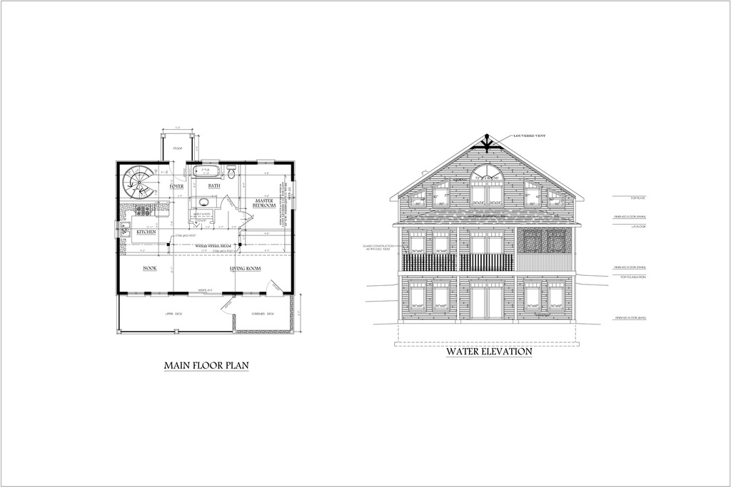 Plan 182 Multi Storey with 3 Bedroom and Study Area