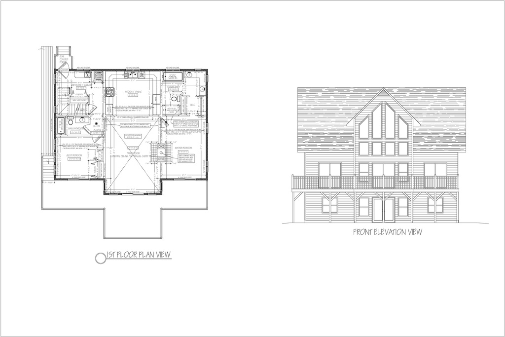 Plan 261 Multi Storey with Guest Bedroom and Closet