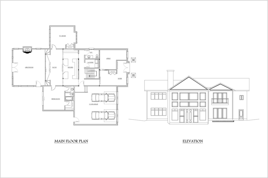 Plan 300 Multi Storey with Office, Den and Playroom