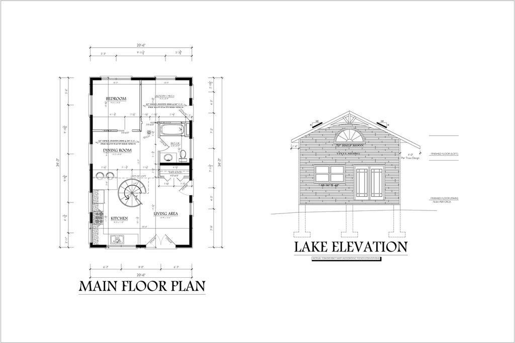 Plan 386 Multi Storey with Bedroom and Laundry