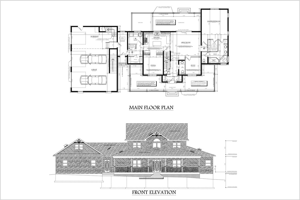 Plan 389 Multi Storey with 3 Bedrooms and Workshop