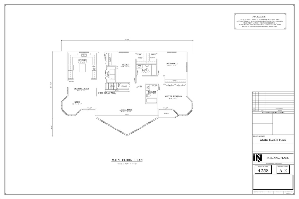 [Online Plans] Plan 4258 Multi Storey with 3 Bedrooms and Office