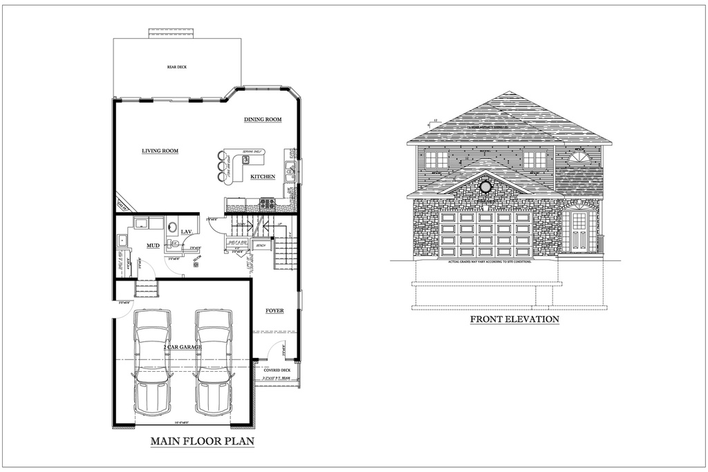Plan 5562 Multi Storey with Master Bedroom with Walk-In-Closet