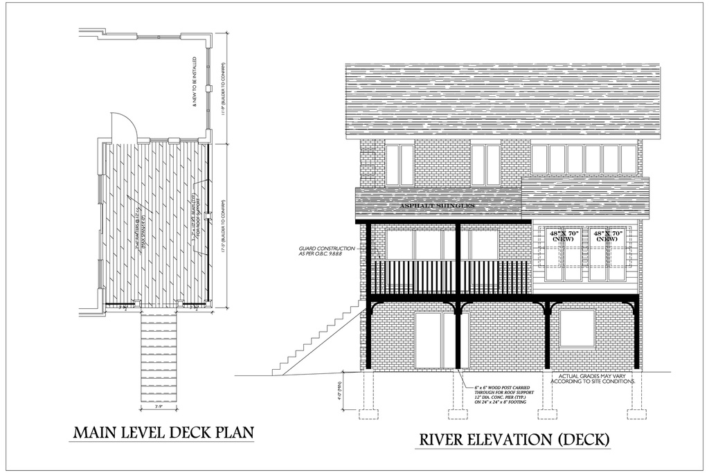 [Online Plans] Plan - 151 Deck Plan
