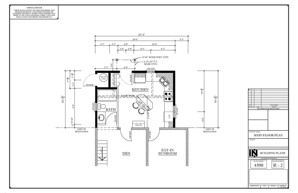 [Online Plans] Plan 4590 - Kitchen and Bath