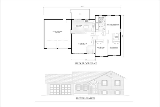 [Online Plans] Plan 4234 Single Storey with 3 Bedrooms and Walk-In-Closet