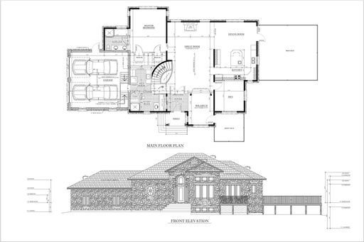 [Online Plans] Plan 4825 Single Storey with Master Bedroom Ensuite