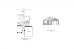 [Online Plans] Plan 4988 Single Storey with 2 Bedrooms and Garage