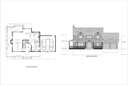 [Online Plans] Plan 123 Multi Storey with 3 Bedroom and Garage