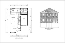 [Online Plans] Plan 5040 Multi Storey with 3 Bedroom and Garage