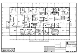 [Online Plans] Plan 278 - Commercial Single Storey Plan with  6 Cabins and bath, 3 Meeting rooms and 2 Board rooms