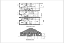 [Online Plans] Plan 353 - Multi-Unit Plan with 3 Bedrooms